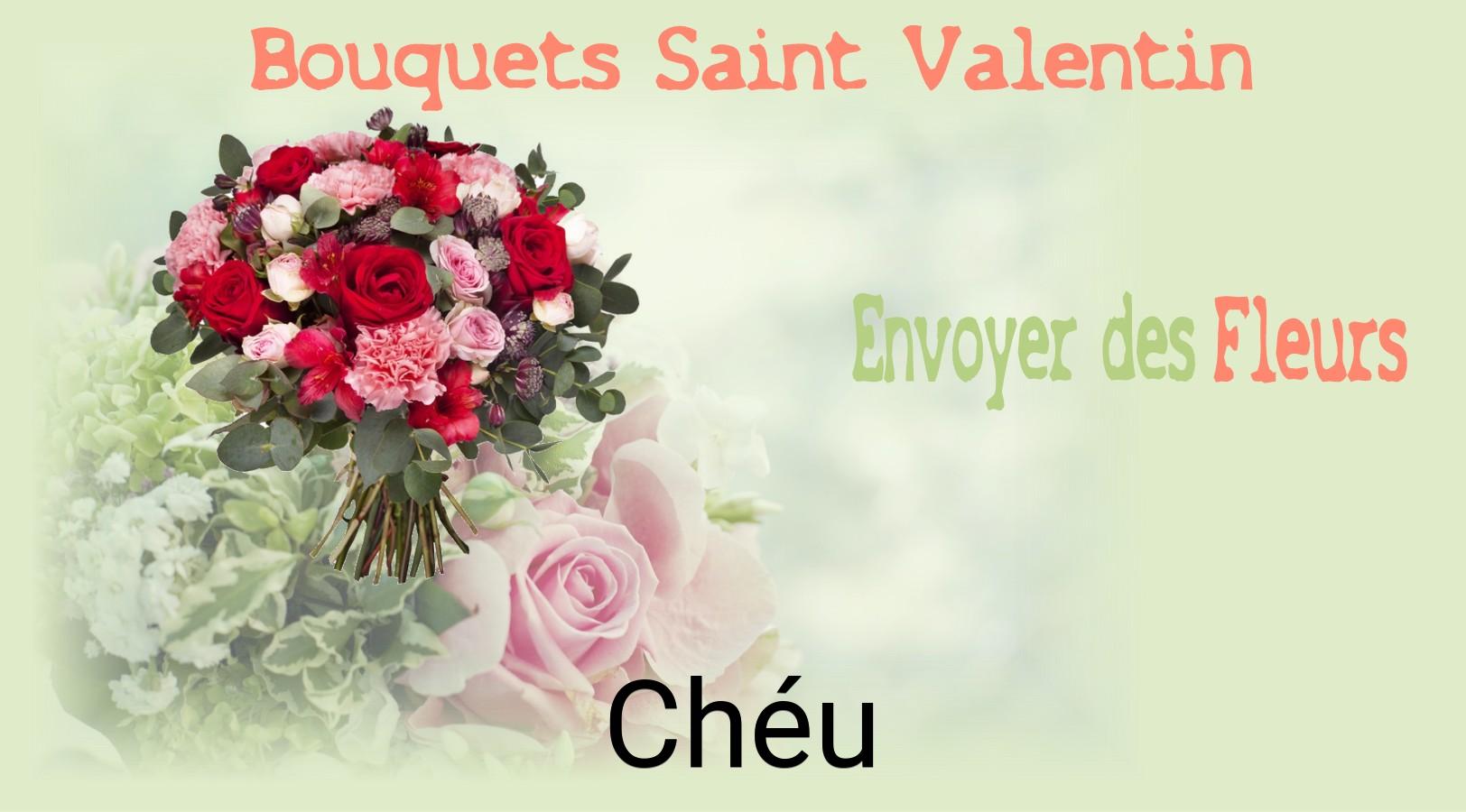 Roses de Saint-Valentin livrées à Chéu